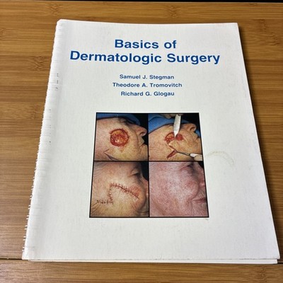 Basics of Cosmetic Dermatologic Surgery 1982 Spiral Softcover by Samuel Stegman