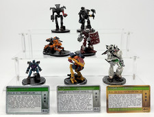 Mechwarrior: Mixed Named Mech Lot 3 7 miniatures WIZKIDS