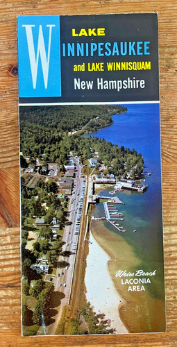 Lake Winnipesaukee Brochure Tourism Info Visitors Guide Winnisquam New Hampshire