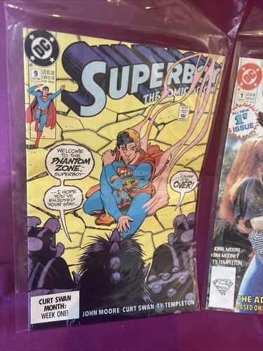dc comics feb 1990 #1, #8 And #9 superboy the comic book 137 - Picture 2 of 4