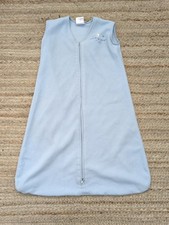 Halo Baby Sleep Sack Size Large 12-18 Months Light Blue Cotton Back is Best