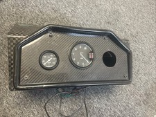 Classic Racing Mini Miglia/ Libre Carbon Fibre Dashboard With Stack Tachometer