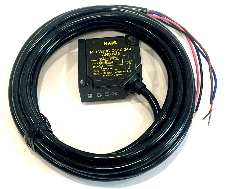 НОВЫЙ MATSUSHITA MQ-W20C-DC12-24V ФОТО ДАТЧИК AN50535 MQW20CDC1224V - Изображение 2 из 3