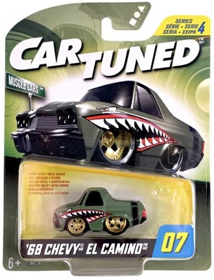 CARTUNED 1968 CHEVY EL CAMINO MUSCLE CARS HOBBY EXCLUSIVE SERIES 4
