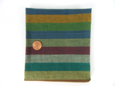 Kaffe Fassett Reversible Fabric Woven Shot Cotton Stripe Sew Quilt - FAT QUARTER