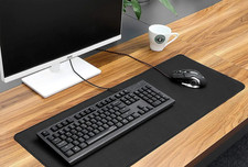 Large Extended Gaming Mouse Pad Desk Mat Stitched Edges Non-Slip Waterproof PC