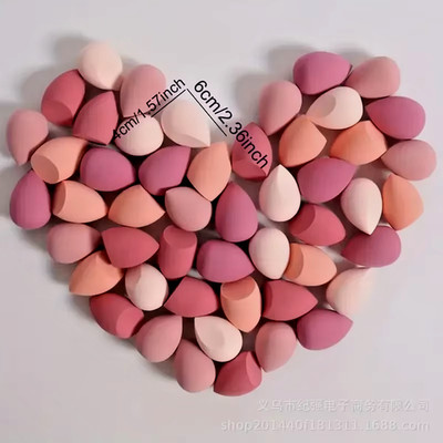 7 piece makeup sponge set, suitable for liquid BB cream powder application