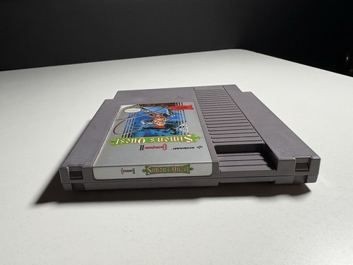 Castlevania II Simon's Quest (Nintendo NES, 1987) Loose Game Cartridge Tested - Picture 3 of 3
