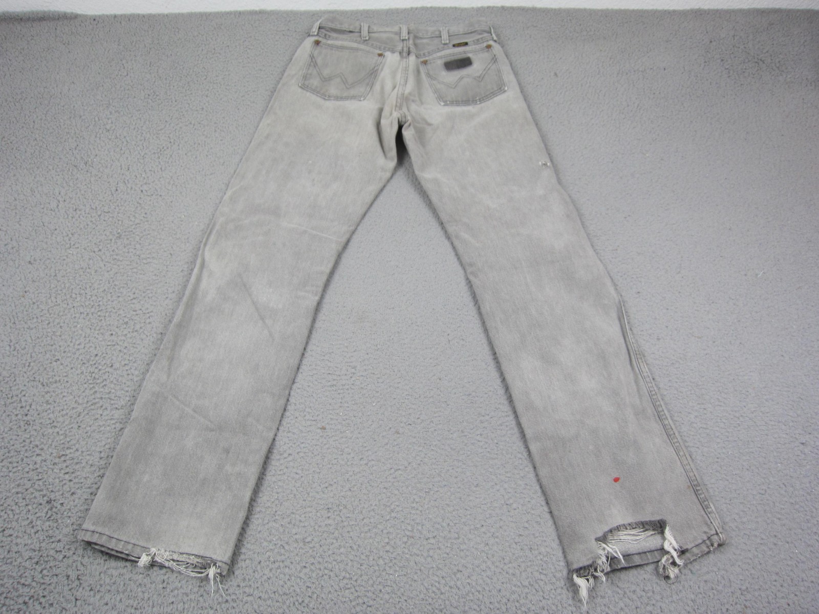 S W28 L32 Gray Straight Leg 13wmz Made In Usa 70s 80s