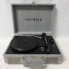 Victrola VSC-4505B Bluetooth Suitcase 3 Speed Record Player DC Not AC