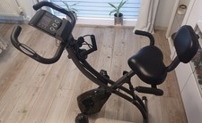 Slim Cycle 2-in-1 Stationary Exercise Bike - Black