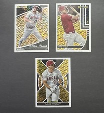 Topps Black Gold Mike Trout 2022 2024 2025 Angels