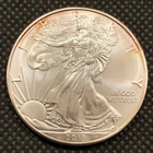 2018 U.S. AMERICAN SILVER EAGLE DOLLAR - 1 OZ. FINE SILVER - GEM BU!
