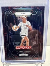2024 Panini Prizm Monopoly WNBA Sydney Colson Red Classic Icons #23