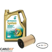 5L Petronas 5W40 Oil w/ Oil Filter for BMW 3 Series E30 E36 E46 5 Series Longlife-01 M40 M42