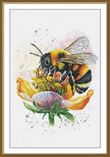 Creative Сross Stitch Embroidery Kit "Mrs. Honey" Nova Sloboda