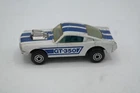 Vintage 1970 MATCHBOX Superfast Ford Mustang GT-350 White Loose Good #23