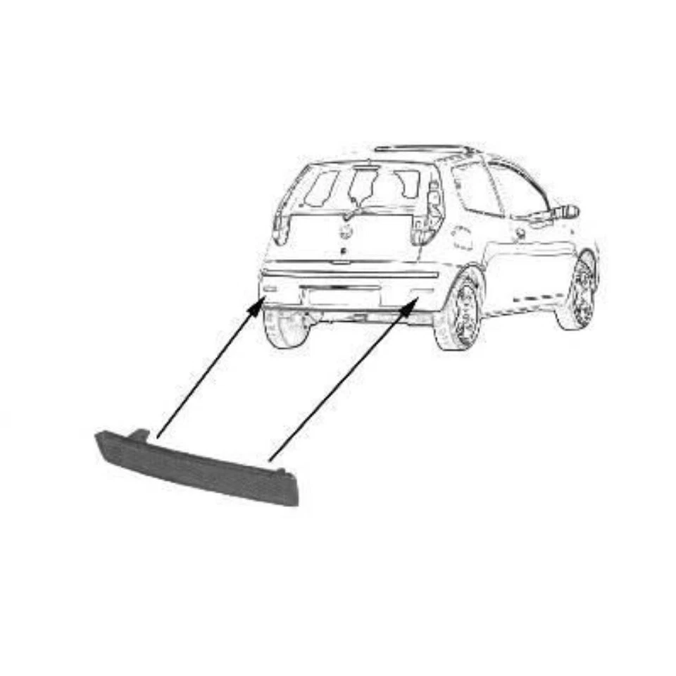 Van Wezel Réflecteur Droit Compatible Pour Fiat Punto 188 Croma 194 - Photo 1/1