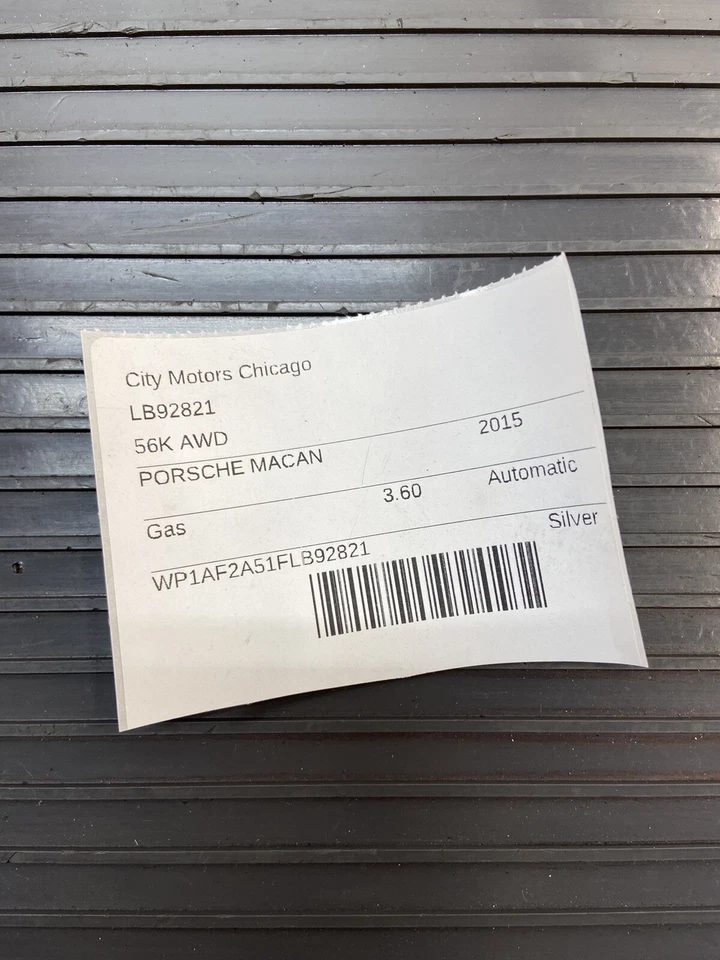 2014-2018 Porsche Macan S 95B Front Windshield Glass Window OEM - Изображение 2 из 4