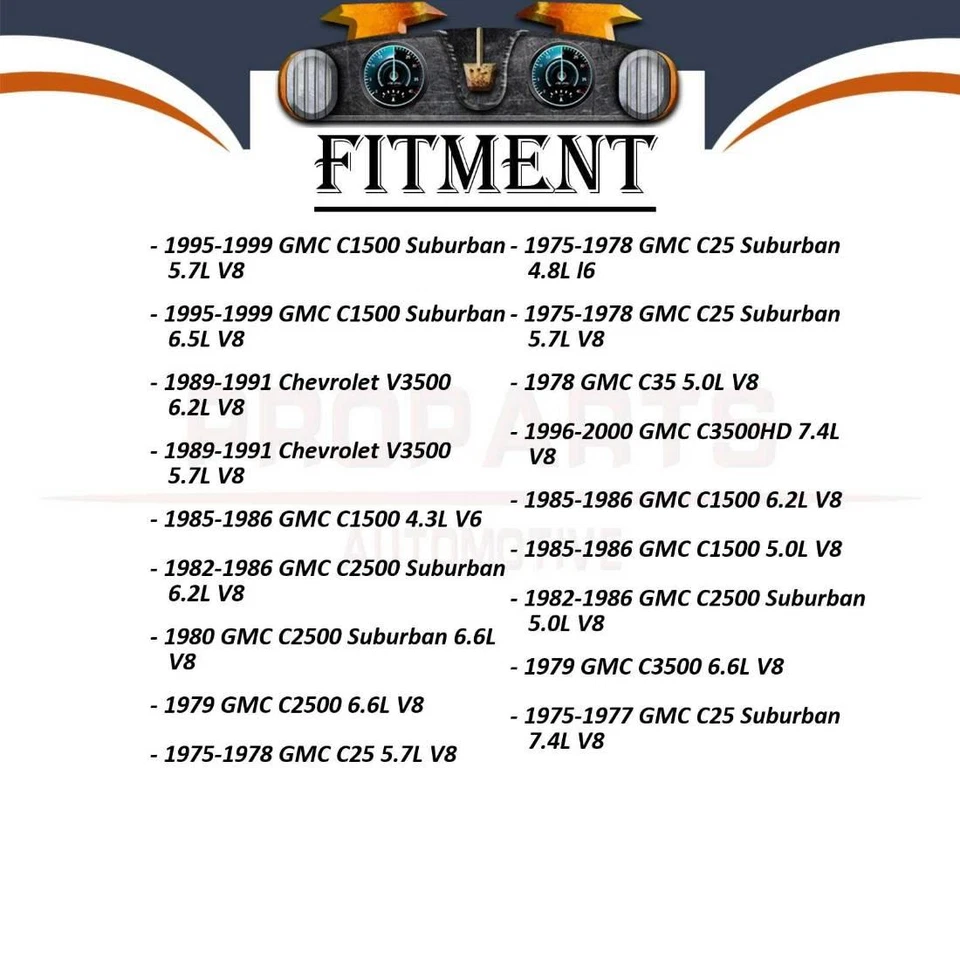 Cilindro de rueda de freno trasero 2PCS para 1974 GMC C25/C2500 Suburban 5.7L Foto 4 de 4