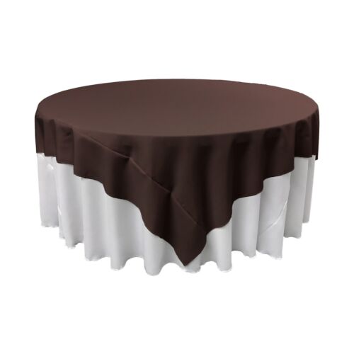LA Leinen Polyester Popeline Quadratische Tischdecke, 90 mal 90 Zoll Made in USA - Bild 4 von 25