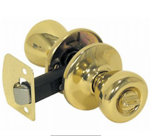  Mobile  Home  Interior  Locking Privacy Door  Knob  Polished 