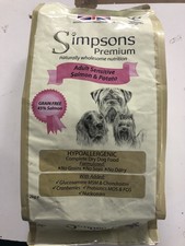simpsons premium sensitive adult salmon & potato
