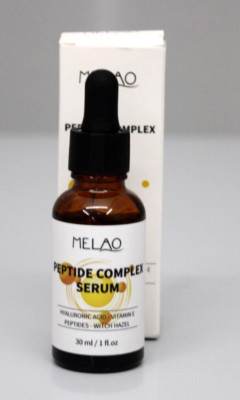 MELAO Peptide Complex Serum Hyaluronsäure Vitamin E Hamamelis 30 ml NEU