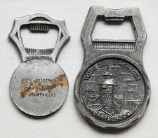 bottle openers Napoleon French Empire 1867 coin, Shepherdess of France Bar le Duc