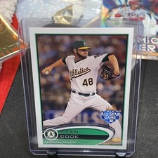 2012 Topps Update Oakland Athletics Baseball Card #US279 Ryan Cook RC