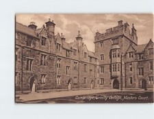 Postcard Masters Court Trinity College Cambridge England