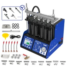 GDI Fuel Injector Cleaner & Tester Auto Ultrasonic Injector Cleaning Machine 