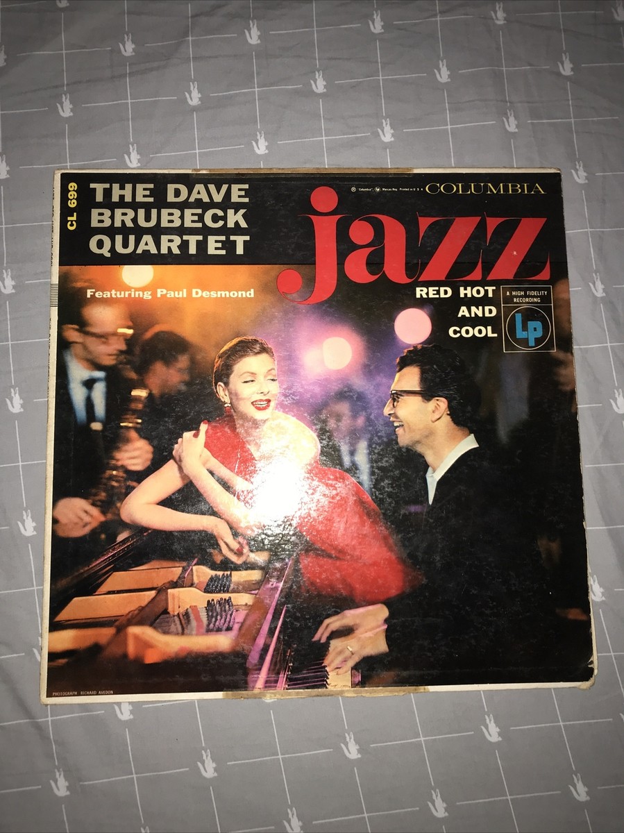 The Dave Brubeck Quartet ‎– Jazz: Red Hot And Cool ; 1955 MONO LP