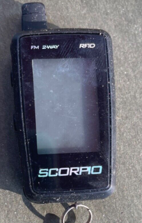 Scorpio 2-Way LCD Smart Keyfob Security Alarm MKFARI54 | eBay