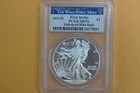 2013 W American Silver Eagle PCGS MS70 Enhanced First Strike
