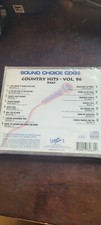 SC8463 COUNTRY HITS NEW WRAPPED IN PLASTIC SOUND CHOICE KARAOKE LOT 250