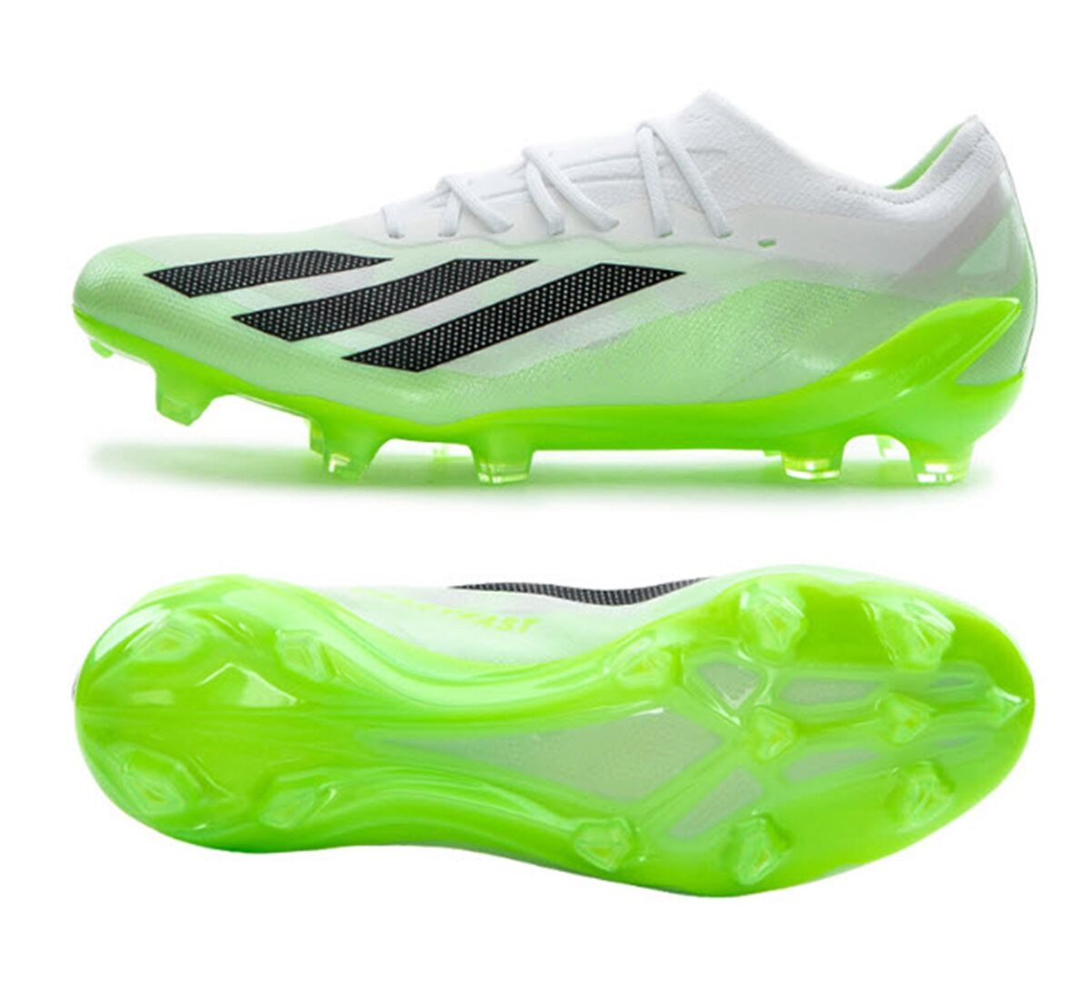 Adidas Men X Crazy-fast.1 FG Cleats Football White Soccer Adidas Men X Crazy-fast.1 FG Cleats Football White Soccer