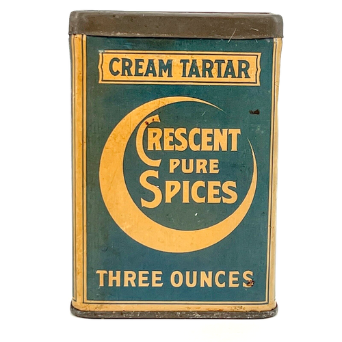 Halbmond Pure Spices CREME TATAR Dose Retro Landhaus Küche Werbung Seattle