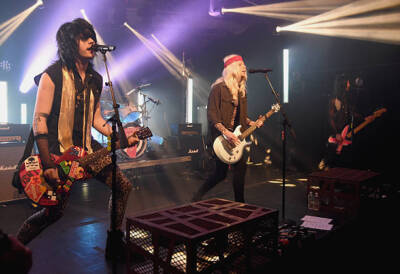 Michael Clifford Luke Hemmings of 5 Seconds of Summer perform at t - Old Photo 5