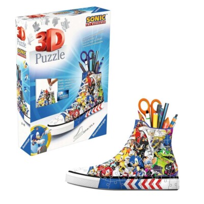Ravensburger 11593 - 3D Puzzle Sneaker Sonic the Hedgehog 8-99 Jahre