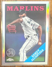 2023 Topps Chrome Update Series - 1988 Topps Baseball Sandy Alcantara #88CU-5