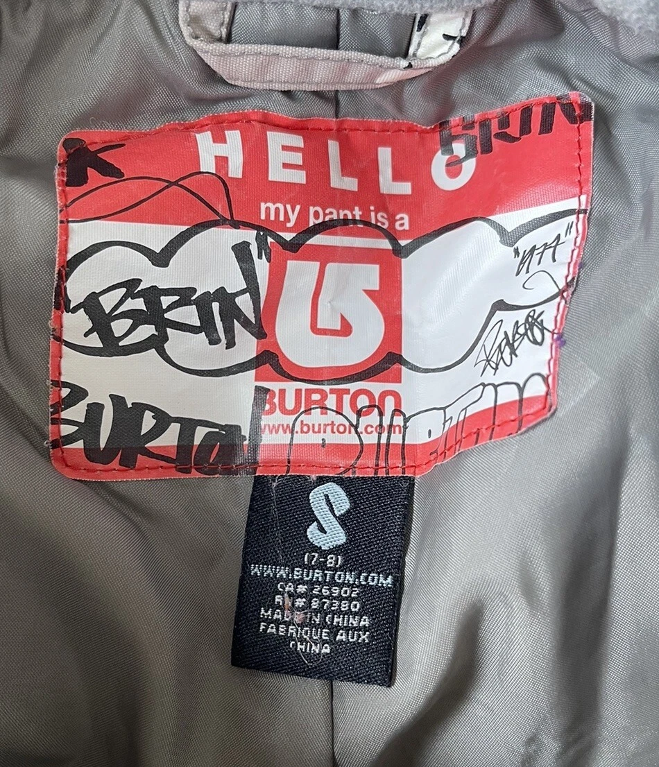 burton insulated camo snowpants pants