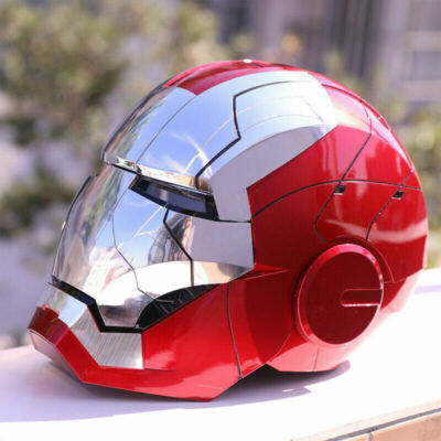 NEW IRON MAN MASK MK5 Voice Controlled Face Open&Close Wear Helmet