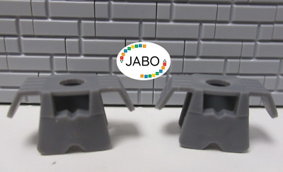 (A9/19) LEGO 2x 30174  Rüstung / Brustpanzer neu dunkelgrau Samurai/Ninja 9446