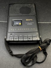 Vintage Grand Prix GPX Portable Cassette Recorder Model C630 Tested Working