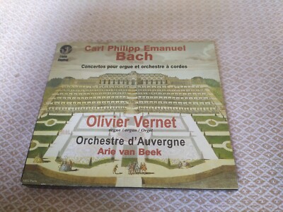 CPE Bach: Orgelkonzerte, Orgelkonzerte - Vernet, Beek - CD Ligia