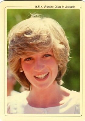 ~~~ ORGINAL~~~ POSTKARTE ~~~ Lady Diana Prinzessin von Wales