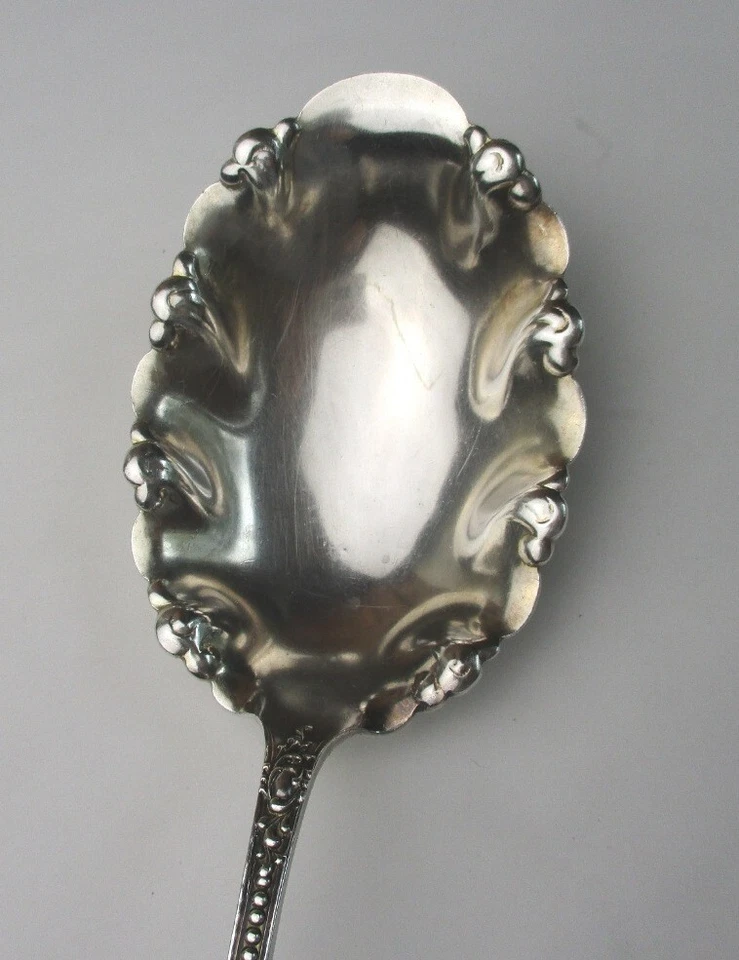 Cazuela de lujo Knowles Apollo esmaltada violeta plata de ley 9" Foto 3 de 4