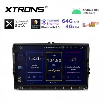 Xtrons IB90MTVL Android 10 8Core 4+64GB Autoradio GPS for VW Golf Passat Jetta