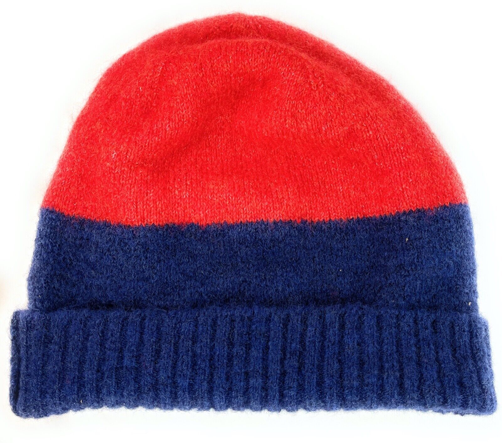 Diesel Womens Beanie Hat Blue / Red Uni Size Made in Italy | eBay